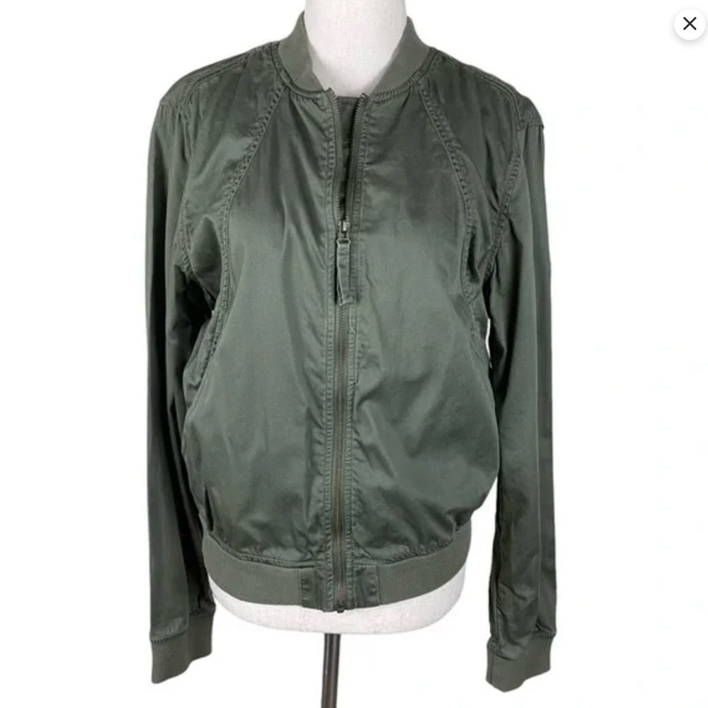 H&M Cotton Bomber Jacket • EUC • Size 6